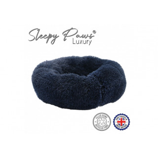SUPER PLUSH DONUT BED 50CM NAVY
