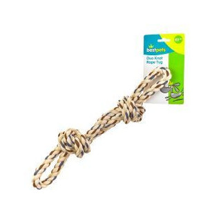 Bestpets Duo Knot Rope Tug