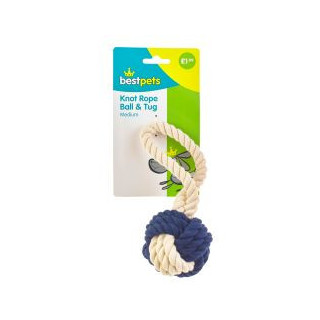 Best Pets Knot Rope Ball & Tug Medium