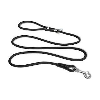 Curli Stretch Comfort Dog Lead Black Medium