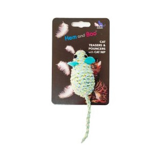Hem&Boo Elastic Mouse Pounce Cat Toy