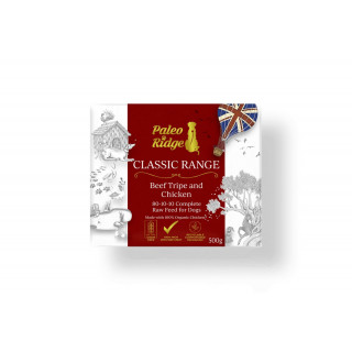 Paleo Ridge Classic Beef Tripe and Chicken (1kg)