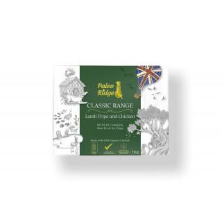Paleo Ridge Classic Lamb Tripe and Chicken (1kg)