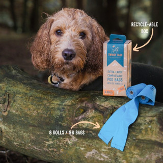 Compostable Poo Bags Single Roll