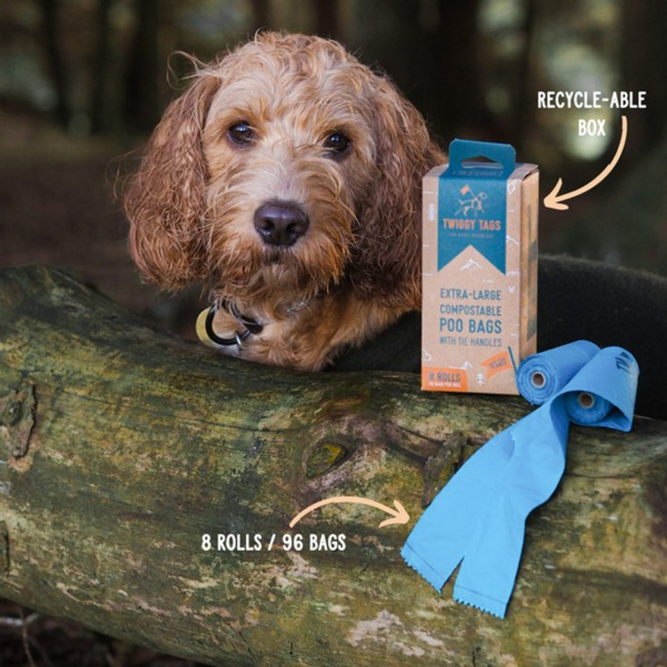 Compostable Poo Bags Single Roll