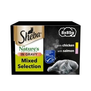 Sheba Mixed Selection In Gravy 8 x 85g