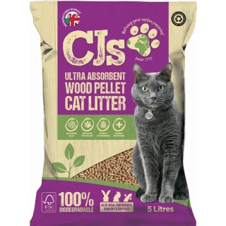 CJs 5L Wood Cat Litter