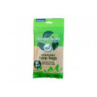 FLAT PACK POOP BAGS 40 BAGS