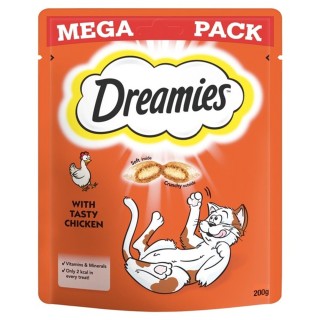 Dreamies Chicken Mega Pack 200g