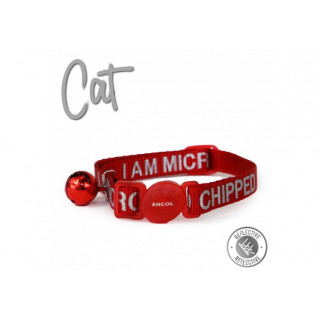 I AM MICRO CHIPPED SAFETY CAT COLLAR