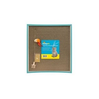 Best Pets Boxing Ring Cat Scratcher With Mouse